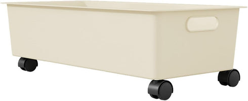 Multi-Purpose Rolling Storage Cart with Dual Handles