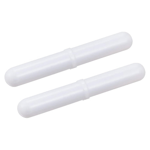 MECCANIXITY Magnetic Stirrer Mixer Stir Bar Rod 70mm (2.76") with Ring Shape PTFE Coating Magnet, Pack of 2