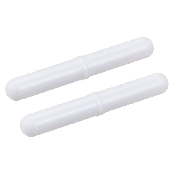 MECCANIXITY Magnetic Stirrer Mixer Stir Bar Rod 70mm (2.76") with Ring Shape PTFE Coating Magnet, Pack of 2
