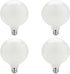 G25 LED Light Bulbs 7W Round Light Bulbs 60 Watt Equivalent Cool White 6500K E26 Medium Base G80 Globe Shape LED Glass