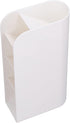 Zerodis Vertical Pen Organizer - White Desk Organizer Pen Holder for Office, School, Home & Art Supplies