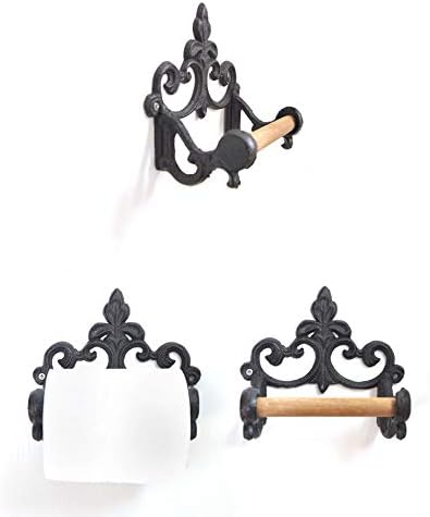 Assiavree 1PC Toilet(1*Toilet Paper Towel Rack, Toilet Roll Holder,Antique Hanging Vintage Toilet Paper Holder