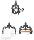 Assiavree 1PC Toilet(1*Toilet Paper Towel Rack, Toilet Roll Holder,Antique Hanging Vintage Toilet Paper Holder