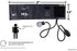 EMI Deluxe Aneroid Sphygmomanometer Manual Blood Pressure Monitor Adult Cuff Set with Case - #217 (Navy)