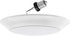 Diodesy- 7-Inch Round Flush Mount Disk Hardwire Light Fixture Retrofit Ceiling White