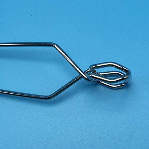 10 PCS Labs Stoddard Test Tube Clamp, Stainless Steel with Finger Grips, 6" Length