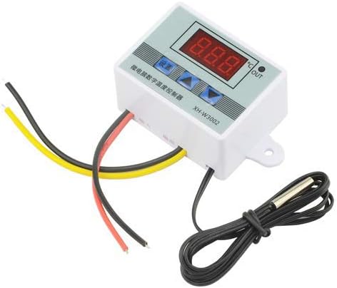 XINGYHENG XH-W3002 Digital Temperature Controller, 110V-220V 1500W Microcomputer Thermostat with Sensors