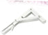 HOMSFOU Foldable Steel Shelf Bracket Triangular Support for Wall Mounted Storage for Tables and Benches Cold Rolled