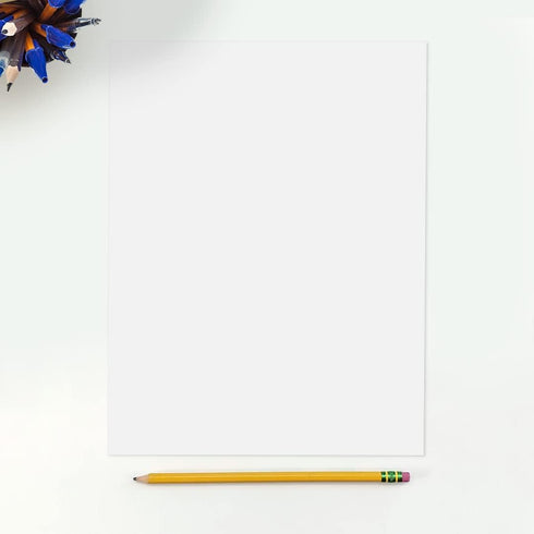 LUXPaper 8.5" x 11" White Paper | Letter Size | 80lb. Text | Inkjet | 50 Qty