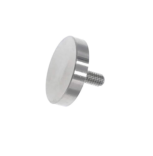 Flat Contact Points for Dial Digital Indicator, Depth Gauge Thickness Gauge, 4-48 UNF Thread, 15mm Diameter