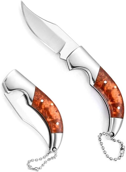 Small Pocket Knife for Men and Women, Blade Length 2in