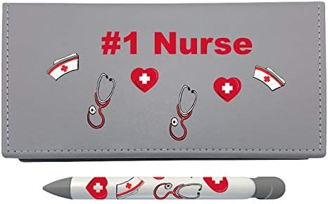 Greeting Pen #1 Nurse Desk Set with Sticky Notes and Pen (1603)
