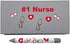Greeting Pen #1 Nurse Desk Set with Sticky Notes and Pen (1603)
