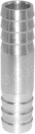 Beduan Stainless Steel 3/4" Hose Barb Splicer Mender Round Union Coupler Fitting, Pack of 2