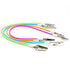 10 Pack (2 Dental Bib Clips - Clamp Holders for Dental Bibs or Napkins - Disposable Silicone Chain and Clip Bib Holder