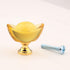 VIGANI knobs,4Pcs Cute Drawer Pulls,Cabinet Door Cupboard Crystal Glass Cabinet Knobs,Pull Handle with Screw,Drawer