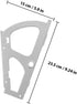 2 Cabilock Shoe Cabinet Flip Rack Hinges Pairs Steel Bracket Replacement for Single-Layer Flip Shoe Rack Gray Hardware