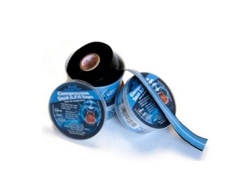 Millrose Compression Tape, 1" x 12", 3 Piece, Blue Monster Compression Tape