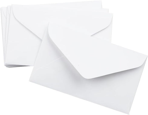 JAM PAPER 2Pay Commercial Mini Envelopes | 2 1/2 x 4 1/4 | White | 100/Pack