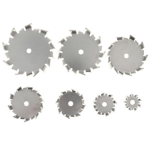 304 Stainless Steel Dispersing Disc, 30-500mm Dispersion Impeller Blade Paddle with 8mm Shaft Hole, Dia 150mm