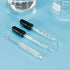 1ml Eye Dropper Glass Liquid Dropper for Essential Oils, Pipettes for Resin Lab Bottles and Jars