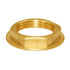 Joywayus 1" Female Thread Brass Pipe Fitting, Flange Hex Lock Nut (Pack of 2)