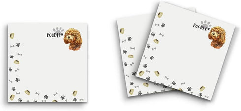 Butler in the Home Sticky Notes - 12 Pack 3"x3", 50 Sheet Count Per Pad, Cute Funny Memo Note Pads