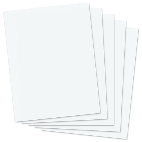 IT117138 3pt Water-Soluble Paper, 8.5" x 11", White (Pack of 25)
