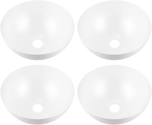 Floor Lamp Shade 4pcs Torchiere Lamp Shades Replacement Plastic Bowl Shape White