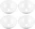 Floor Lamp Shade 4pcs Torchiere Lamp Shades Replacement Plastic Bowl Shape White