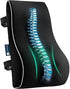 Generic Orthopedic Lumbar Support Pillow Ergonomic Memory Foam Back Cushion for Office Chair,