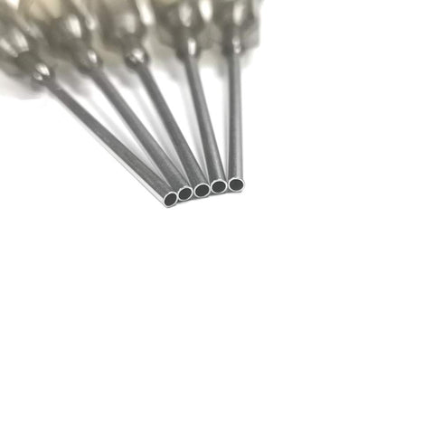 16 Gauge 1 Inch Blunt Tip Dispensing Needle with Luer Lock, Precision Applicator, Gray, 20 PCS