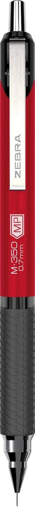 Zebra Pen M-350 Mechanical Pencil, 0.7mm Point Size, Crimson Red Barrel, 2 Pack