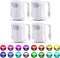 BSASHF 4 Pack Color Changing Toilet Night Light Motion Sensor Led Toilet Motion