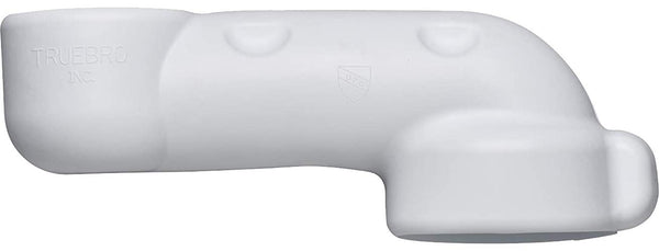 82195 Lav Guard 2 100 Series Undersink Molded Vinyl 5" Offset Tailpiece Strainer Cover, China White