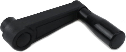 4.1-Inch Length Foldable Nylon Crank Handle, Swivel Rocker Handle for Industrial Machine Tools (Hole Diameter 10mm)