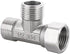 Beduan Stainless Steel 1/2" G 3 Way Diverter, Movable Cap Flexible Tee Connector for Bidet, Sprayer, Shower Arm