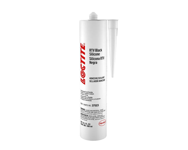 LOCTITE RTV Black Silicone Adhesive Sealant, 300 ml Tube, Waterproof, Flexible for Automotive