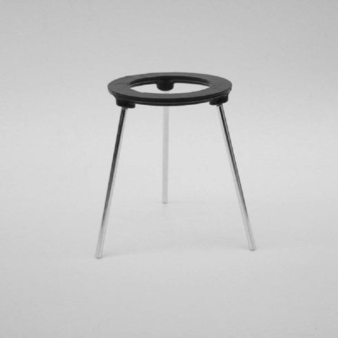 Lab Bunsen Burner Tripod Stand with Mesh Screen, 6 Inch and Removable Legs for Heating Soldering