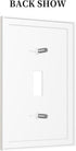 HTSAHKV 3 5 Inch Watercolor Birds Flower Wall Plate Light Switch Cover Single Gang Outlet Faceplate Print Plate Cover X