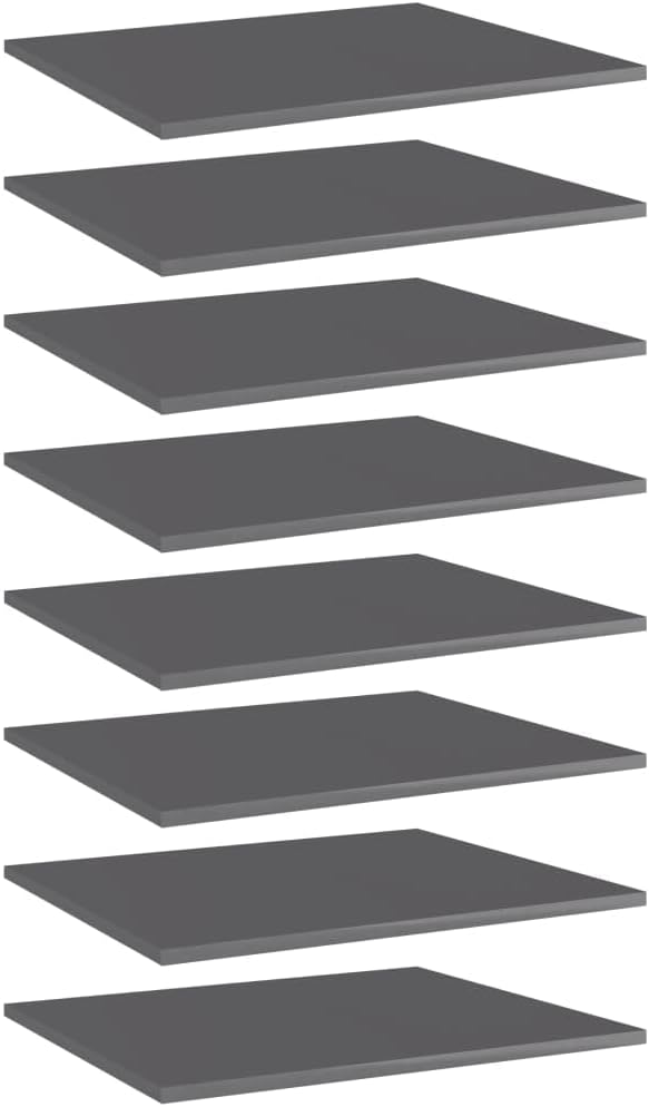vidaXL Sleek Bookshelf for Your Living Room, Stylish Storage, Minimalist Design, Space
