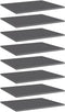 vidaXL Sleek Bookshelf for Your Living Room, Stylish Storage, Minimalist Design, Space