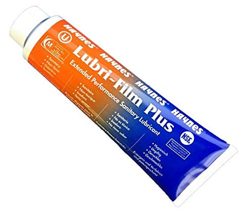 4 Pack 4 Haynes Lubri-Film Plus Food Grade Grease, O-Ring Lubricant, Food Safe Machine Lubricant, Ounce Tube, of Tubes