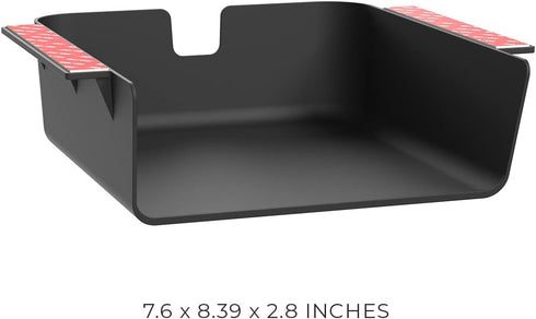HumanCentric Under Desk Storage Shelf, Drawer Organizer for Office Tables, Mount Under Desk Shelf, 2-Pack