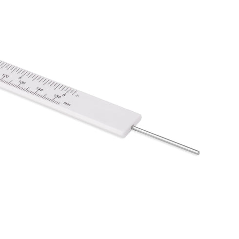 Plastic Vernier Caliper (2pcs) Mini 150 mm Caliper for School Students, Portable 0-6 Inch Measuring Tools