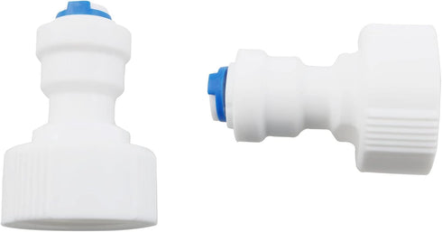 YHXiXi 5PCS 3/4'' 1/4'' Female to Quick Connect Push to Connect Plastic ro Fittings Hose Bib Quick Connect Adapter
