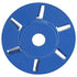 Yosoo123 Wood Cutting Disc, 6-Teeth Steel Milling Cutter for Woodworking Tool