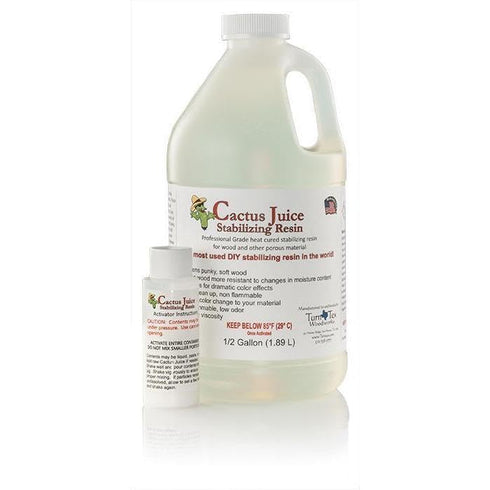 Woodworking-1 Cactus Juice Stabilizing Resin for Quart