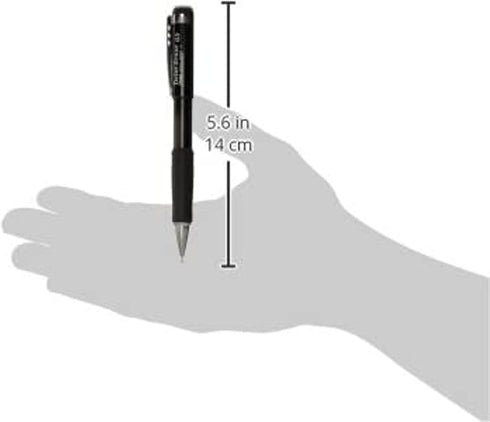 Pentel Mechanical Pencil 0.5 mm, Twist Erase III with Pre-Loaded Super Hi-Polymer HB Lead, 3-Pack