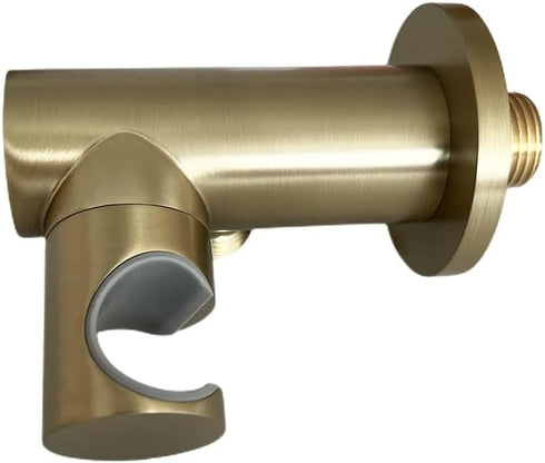 Weirun Hand Held Shower Head Holder with Hose Connector Shower Wand Holder Wall